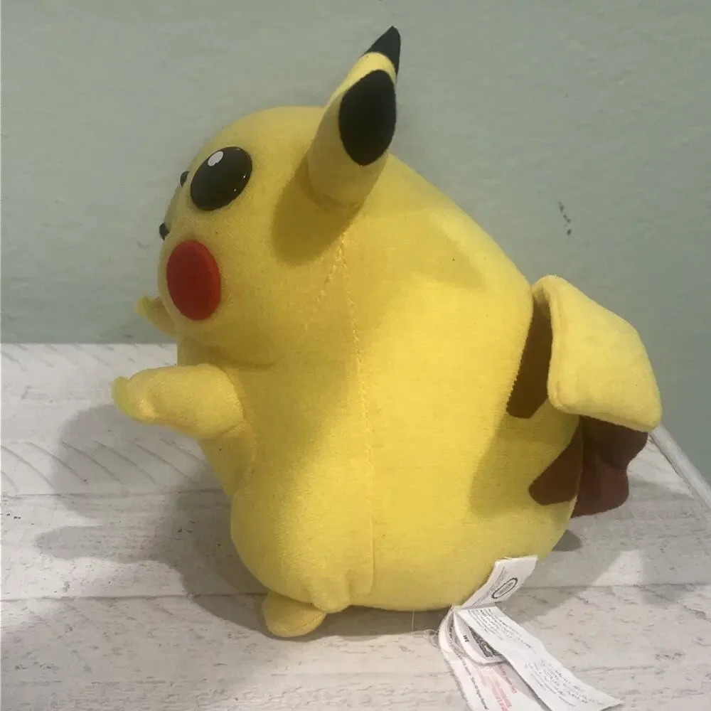 Pokemon Vintage Fat Pikachu Play-By-Play Plush 1999 9” Nintendo Stuffed Toy
